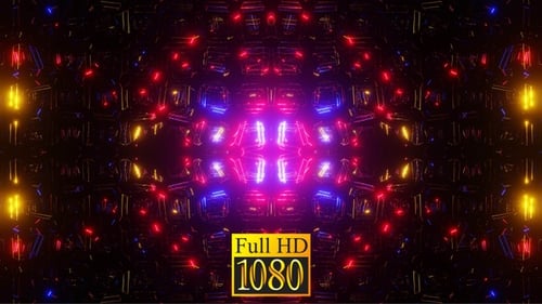 Vj Loop Lights Of The East 06 HD