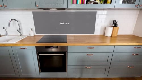 Smart Kitchen Technology in a Modern Home