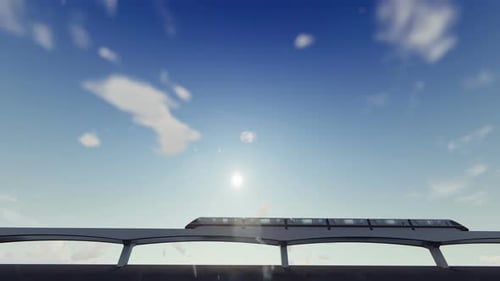 Monorail-Zug 4K