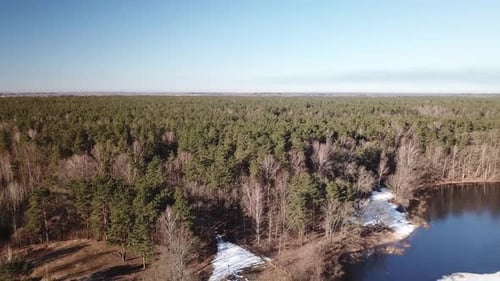 Spring Landscape Of Shevino Lake 24
