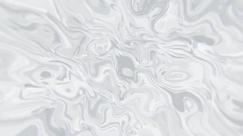 Abstract Fluid White and Gray Wavy Background Loop