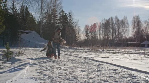 Sledding Adventure for Family