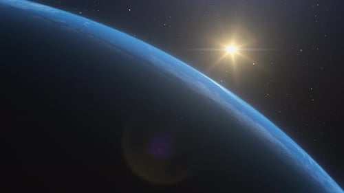 Sunrise From Space