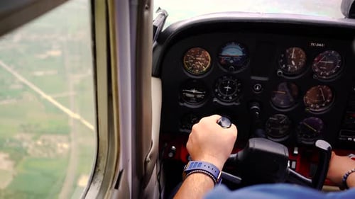 Trainings-Flugzeug