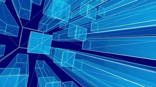 Business Background 4K Loop