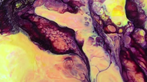 Psychedelic Galactic Paint Texture Background