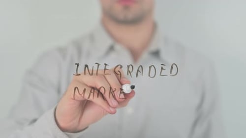 Integrated Marketing Hand Writing on Glass