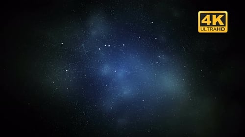 Animated Space Background with Stars and Nebulae