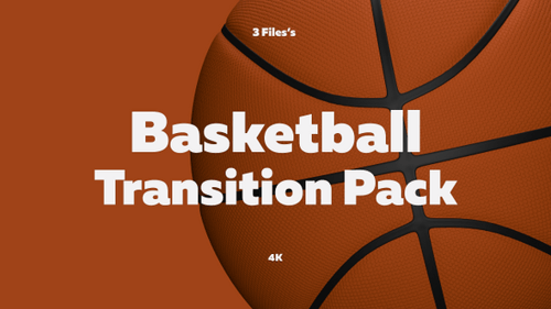 Basketball-Übergangs-Paket 4K
