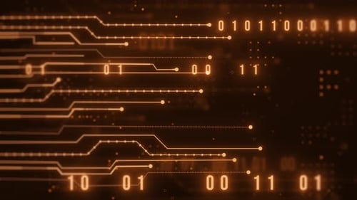 Abstract Technology Lines Data Background