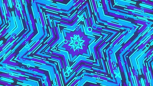 Blauer Formen-Hintergrund