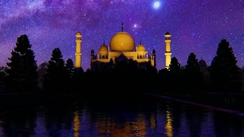 Mezquita de noche 2K