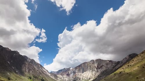Sierra Nevada Mountains Landscape Time Lapse
