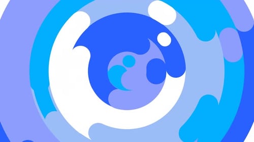 Boucle de fond de lignes colorées 1