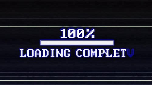 Loading Bar and Loading Complete Text