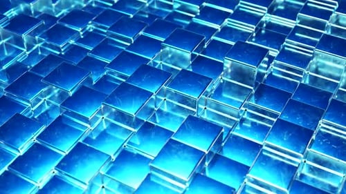 Abstrakter blauer metallischer Hintergrund