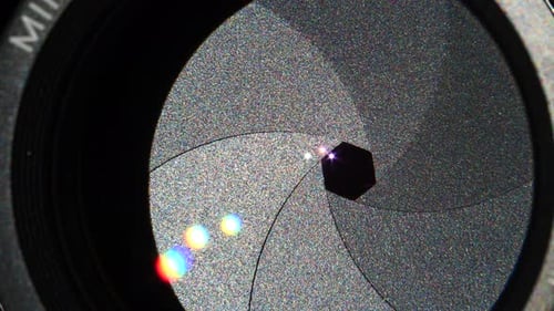 Lens Iris Blades Working 2