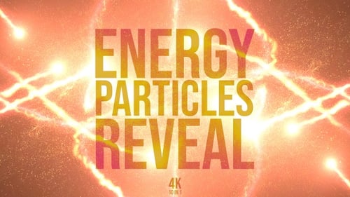 Abstract Glowing Particle Intro Animation