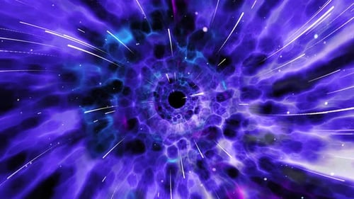 Space Hyperspace Tunnel