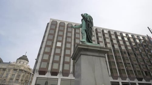 Statue of Baron Jozsef Eotvos