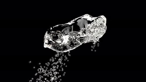 Dynamic Fluid Water Ring Reveal