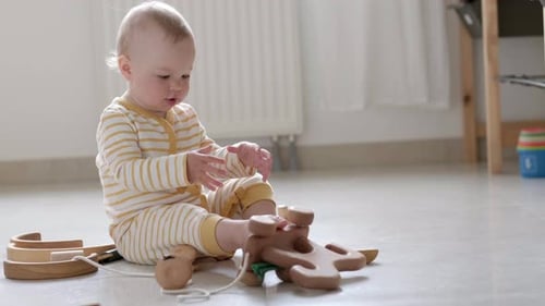 Eco Wood Toy Baby Game