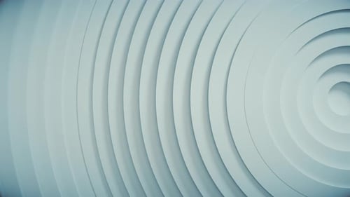 Abstract Pattern of Circles with Displacement Effect