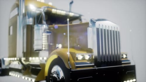 Bright American Lorry Track in Studio