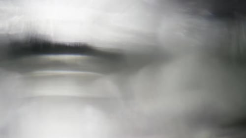Abstract Ethereal Footage with Light Leaks