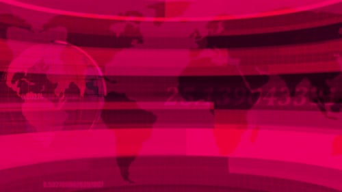 Hintergrundanimation für Technologie-Nachrichten. Vd 1270