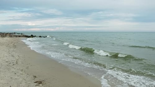Ocean Landscape Beach Waves Summer Sea Horizon Sky
