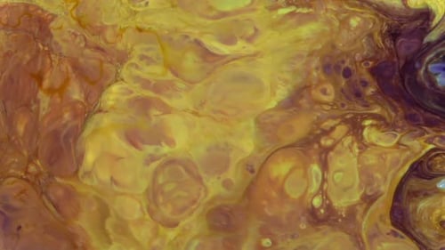 Abstract Swirling And Spreading Colors