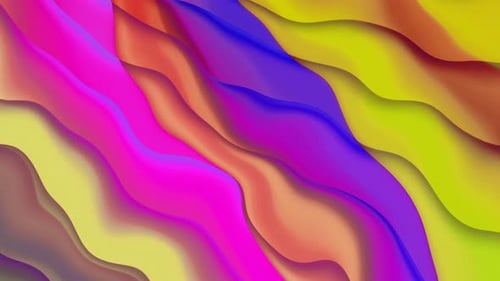 Fluid Gradient Wave Pattern Motion Background