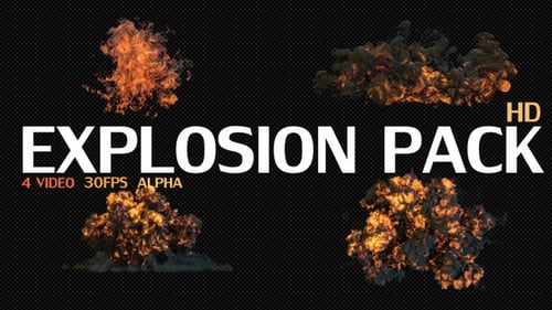 Dynamic Realistic Fire and Smoke Explosion Effects