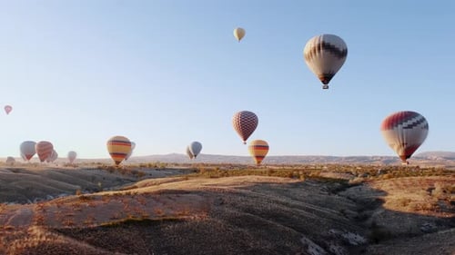 Landschaft von Kappadokien in der Türkei