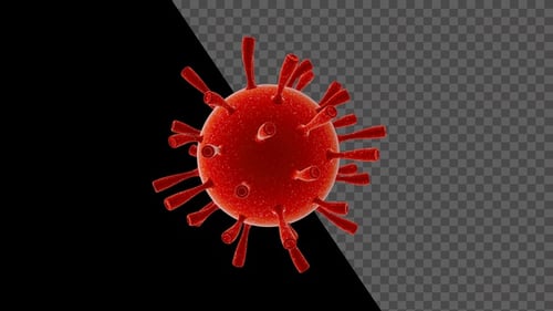 Coronavirus-Mikroskop View Covid-19 V15
