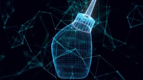 Oiler Hologram Close Up Hd