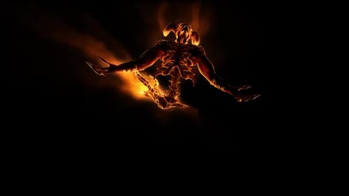 La créature infernale VJ Loop