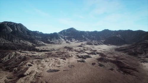 Mountain Landscape in High Altitude