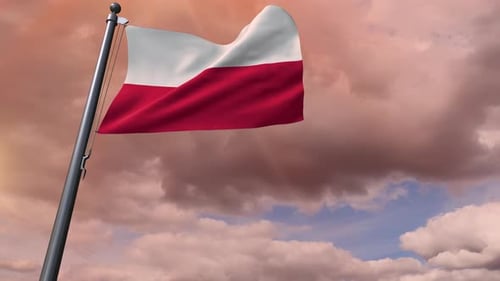 Poland Flag 4K