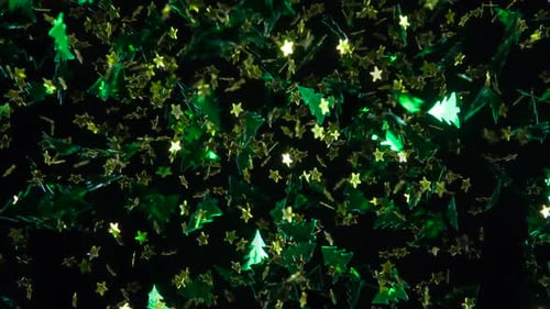 Flight Of A New Years Confetti