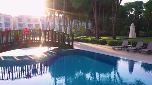 Schwimmbad im Mediterranean Summer Resort Hotel.