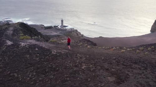 Teilansicht der Vulkanküste