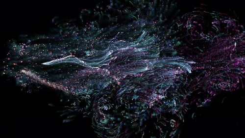 Vortex of Particles 4K