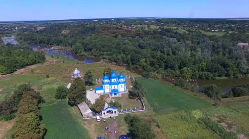 Church in Small Town