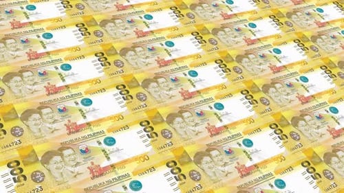 Philippines Money / 500 Philippine Peso 4K