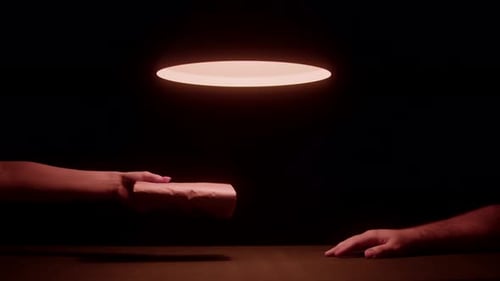 Woman Offers Package, Man Rejects