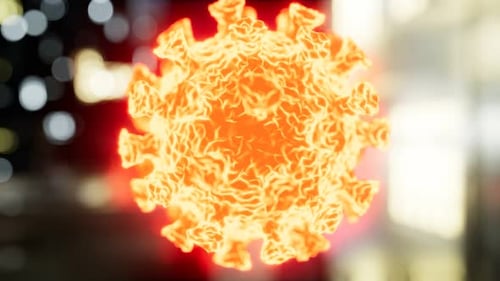 Coronavirus COVID 19 Quarantine on Empty City Streets
