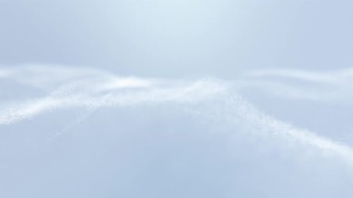 Elegant Abstract Particle Waves Shimmering Loop Background