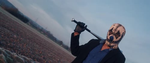 Evil Man on a Field